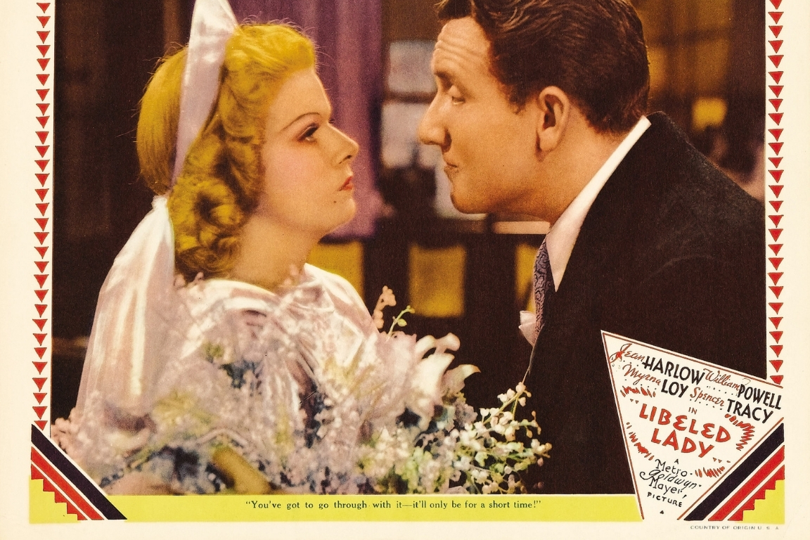 Libeled Lady (1936): Jean Harlow, Spencer Tracy