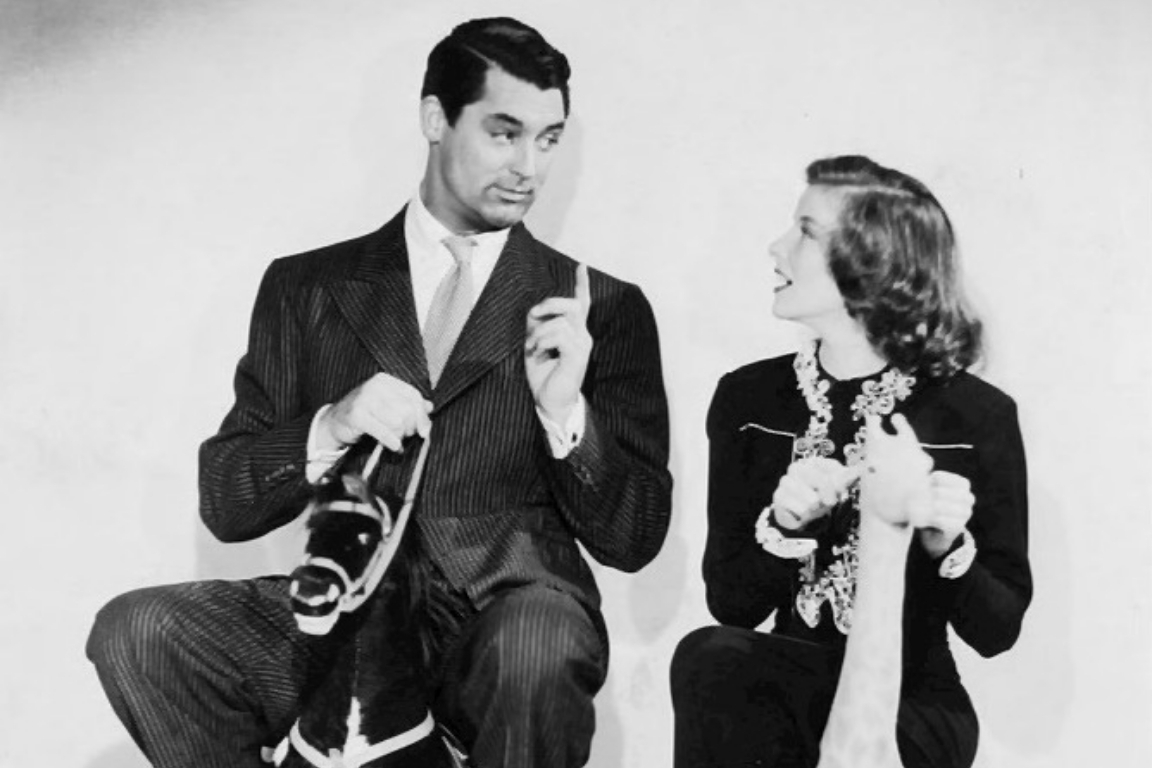 The Holiday (1938): Cary Grant - Katharine Hepburn